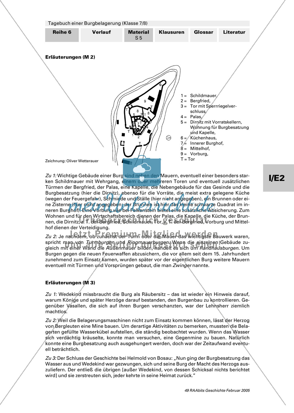Burg Falkenstein: Grundriss Preview 2