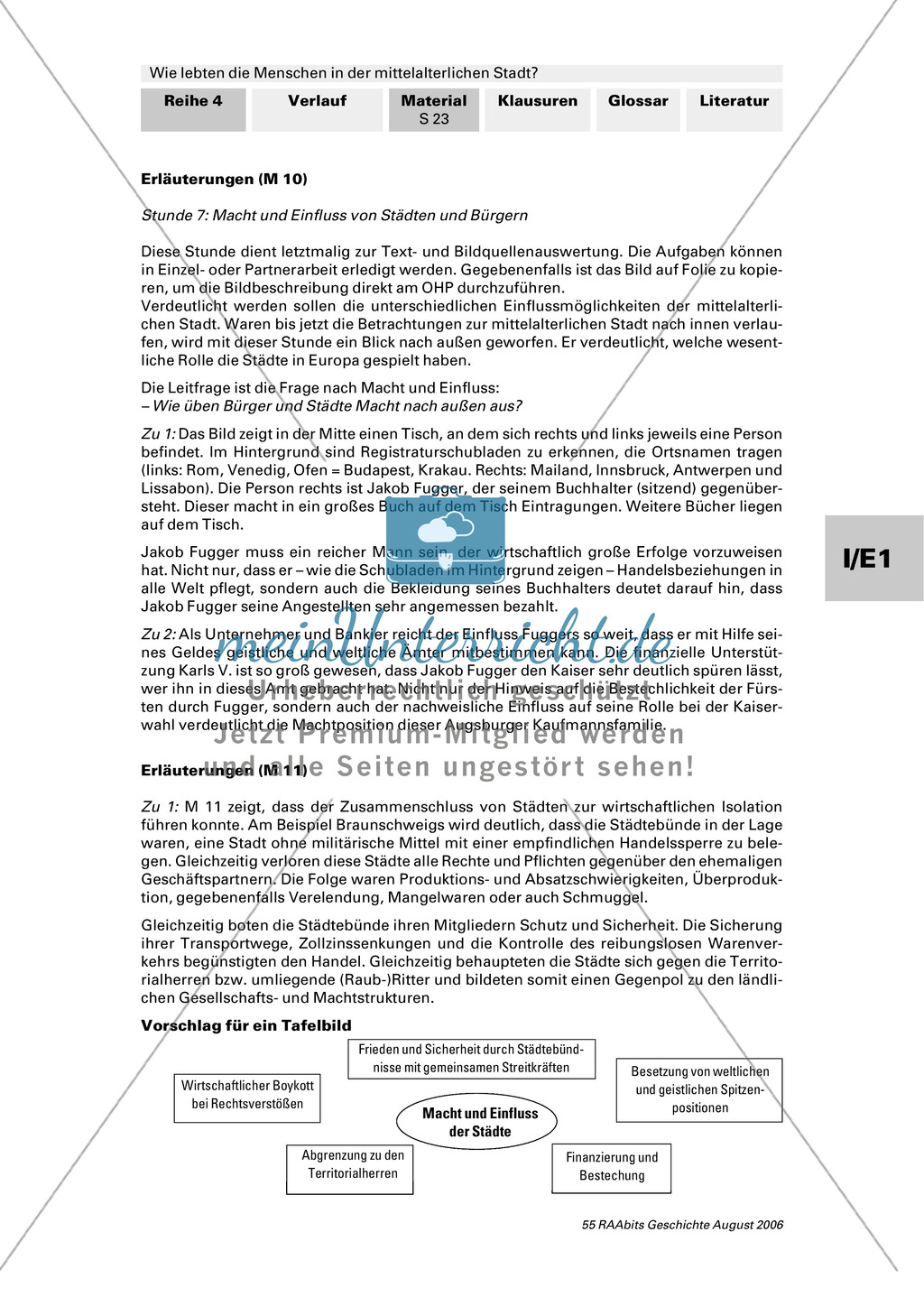 Patrizier, Bürger, Zunftgenosse: Entstehung der mittelalterlichen Stadt Preview 4