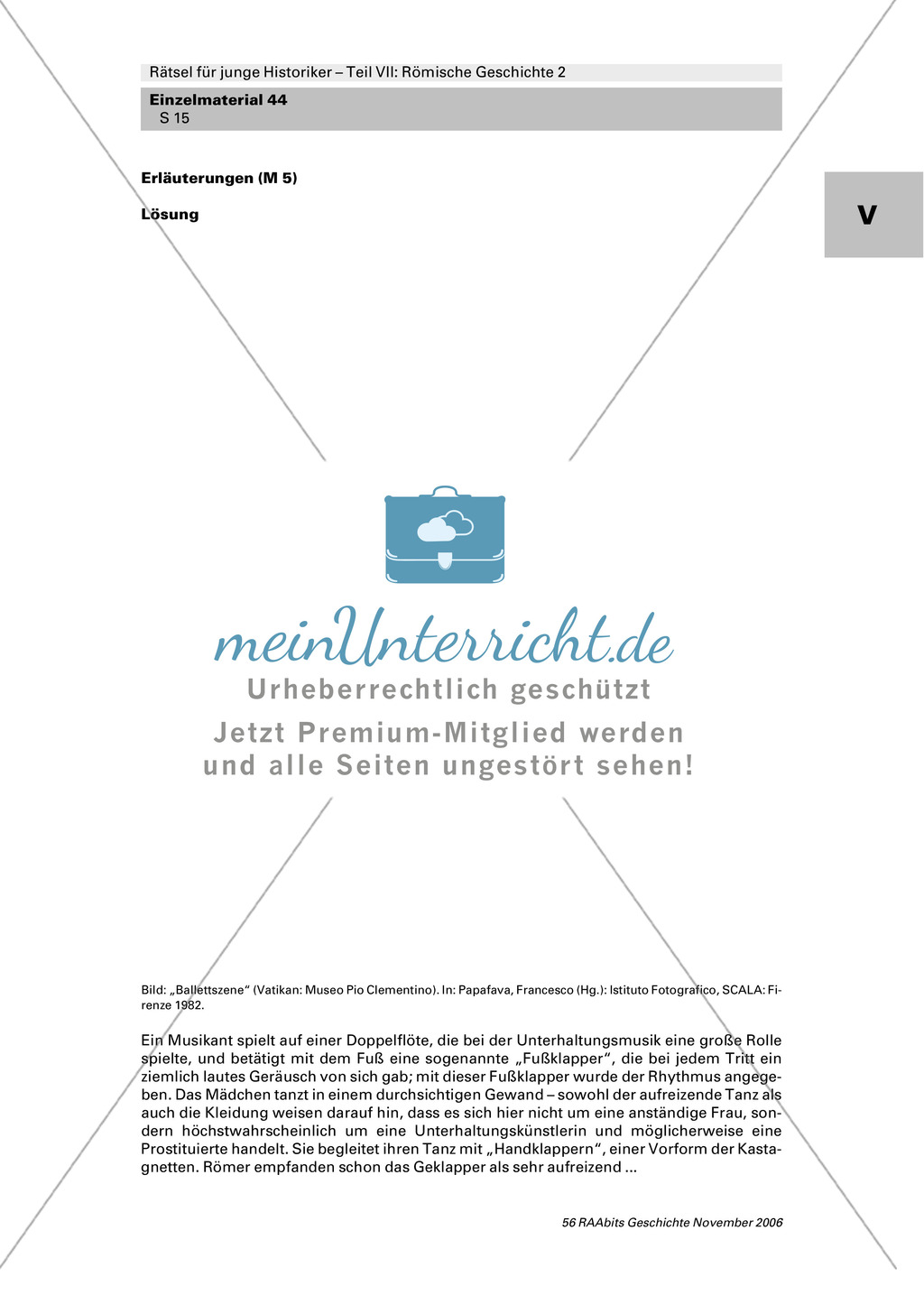 Römische Geschichte: Multiple-Choice-Quiz zu Politik, Geschichte, Kultur und Religion des alten Roms mit Ausmalbild zur Selbstkontrolle Preview 3