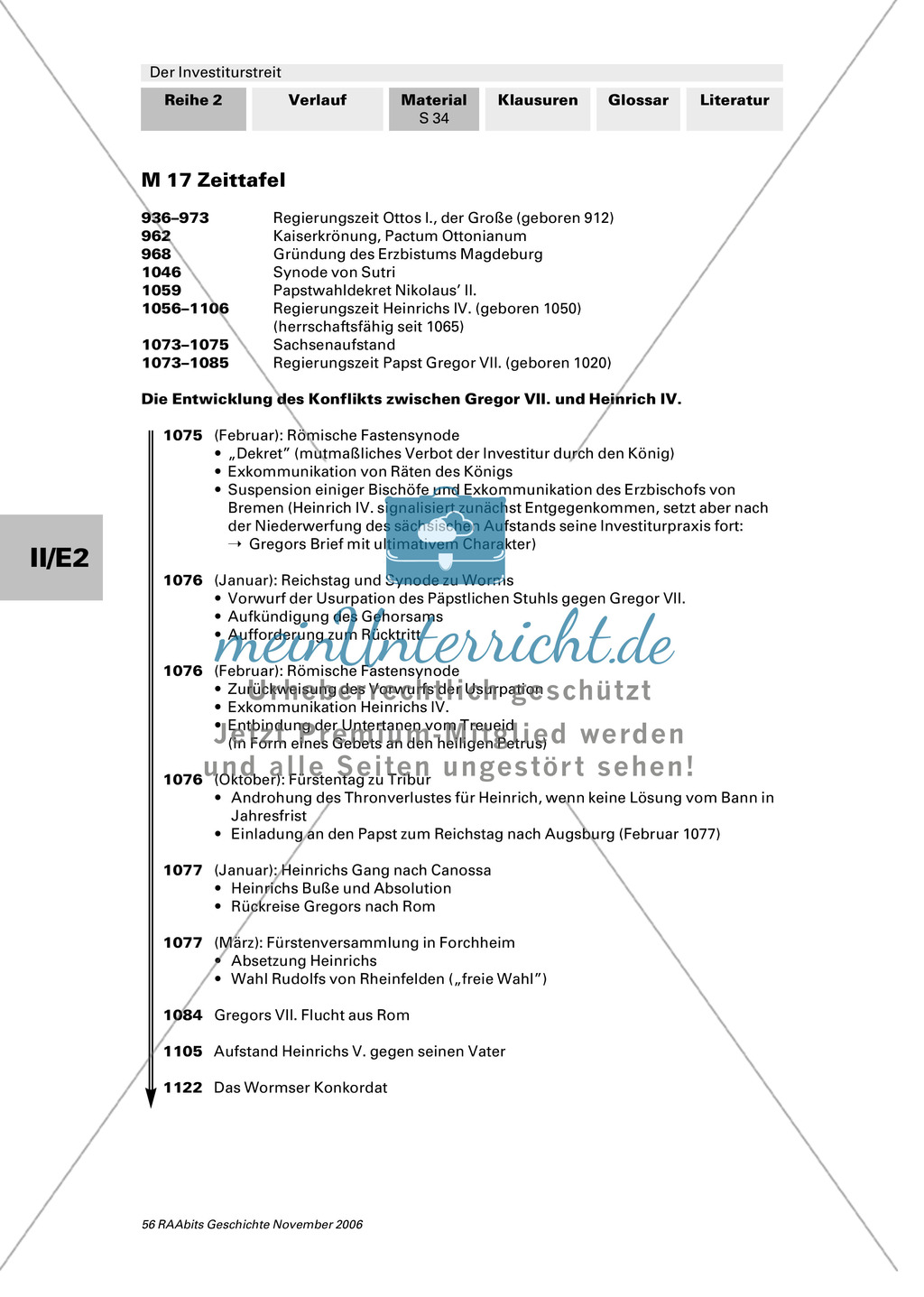 Der Investiturstreit und sein Ausgang: Das Wormser Konkordat Preview 4