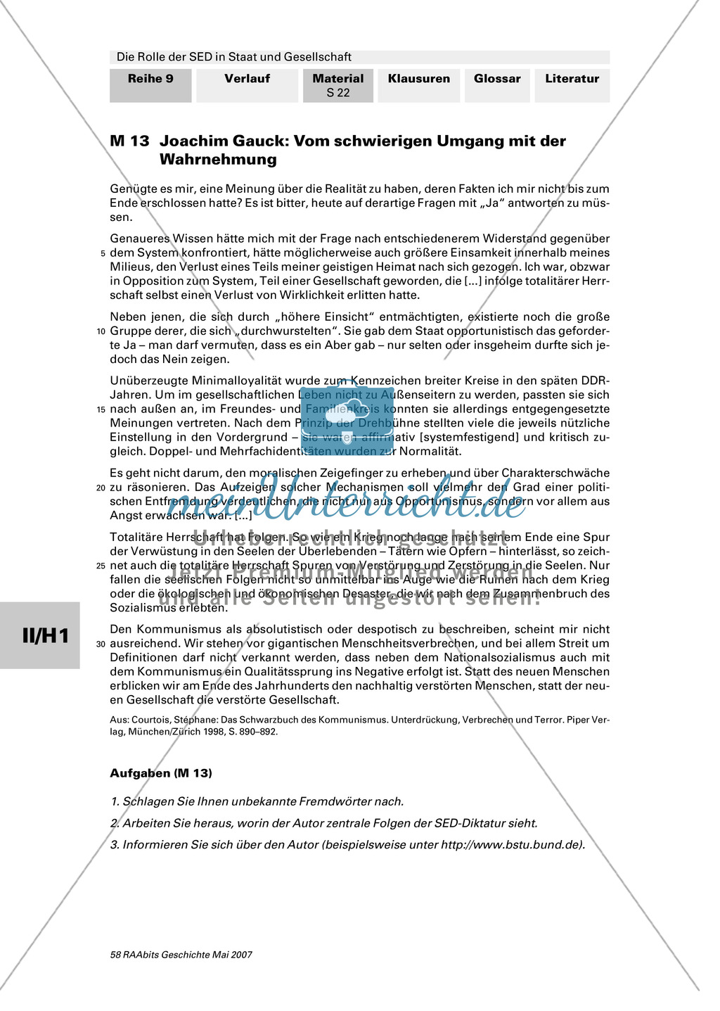 Die Rolle der SED in Staat und Gesellschaft: Die verleugnete Sytemkrise - Auseinandergehen von Selbst- und Fremdwahrnehmung Preview 4
