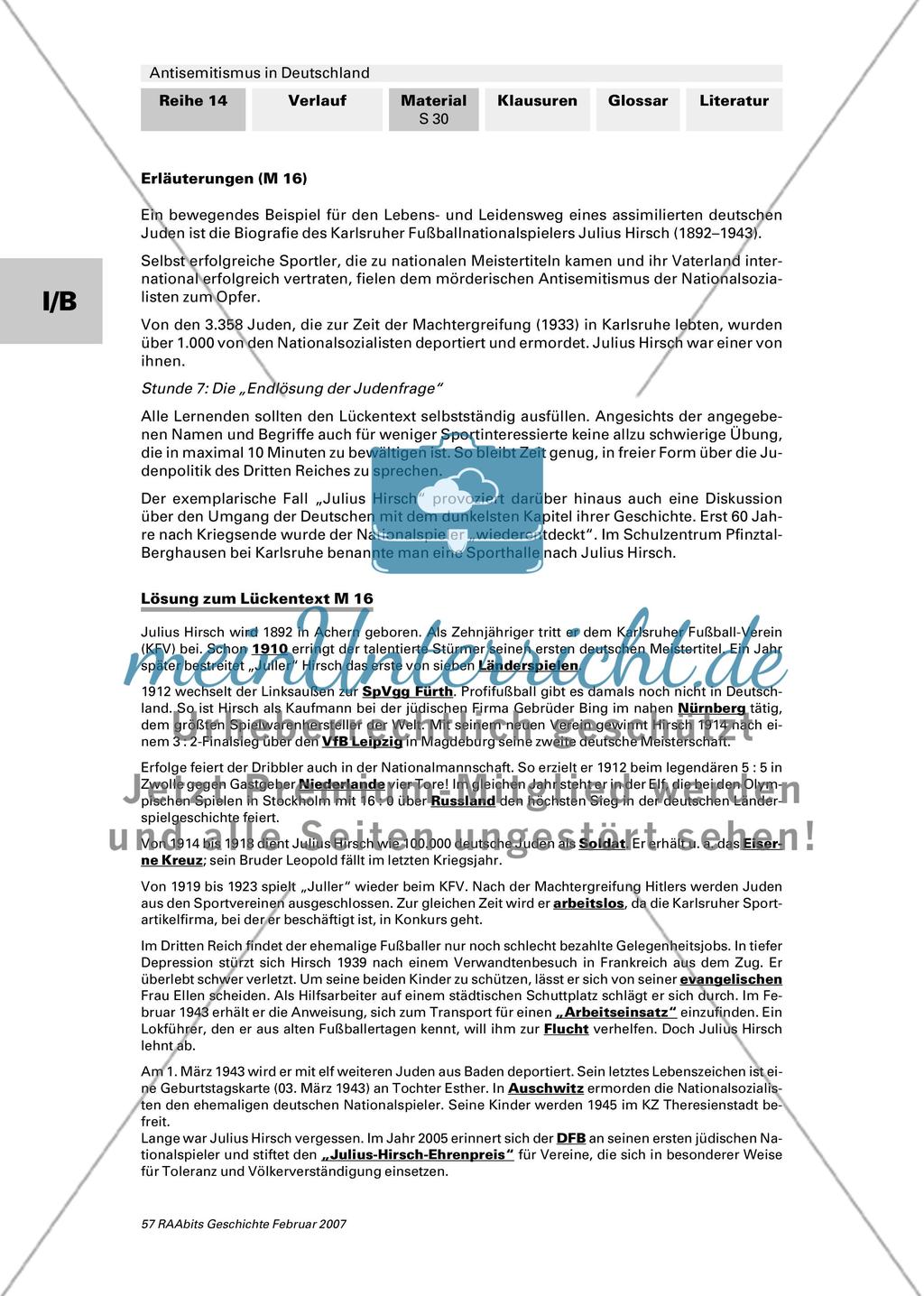 Zwischen Anpassung und Ausgrenzung die Juden