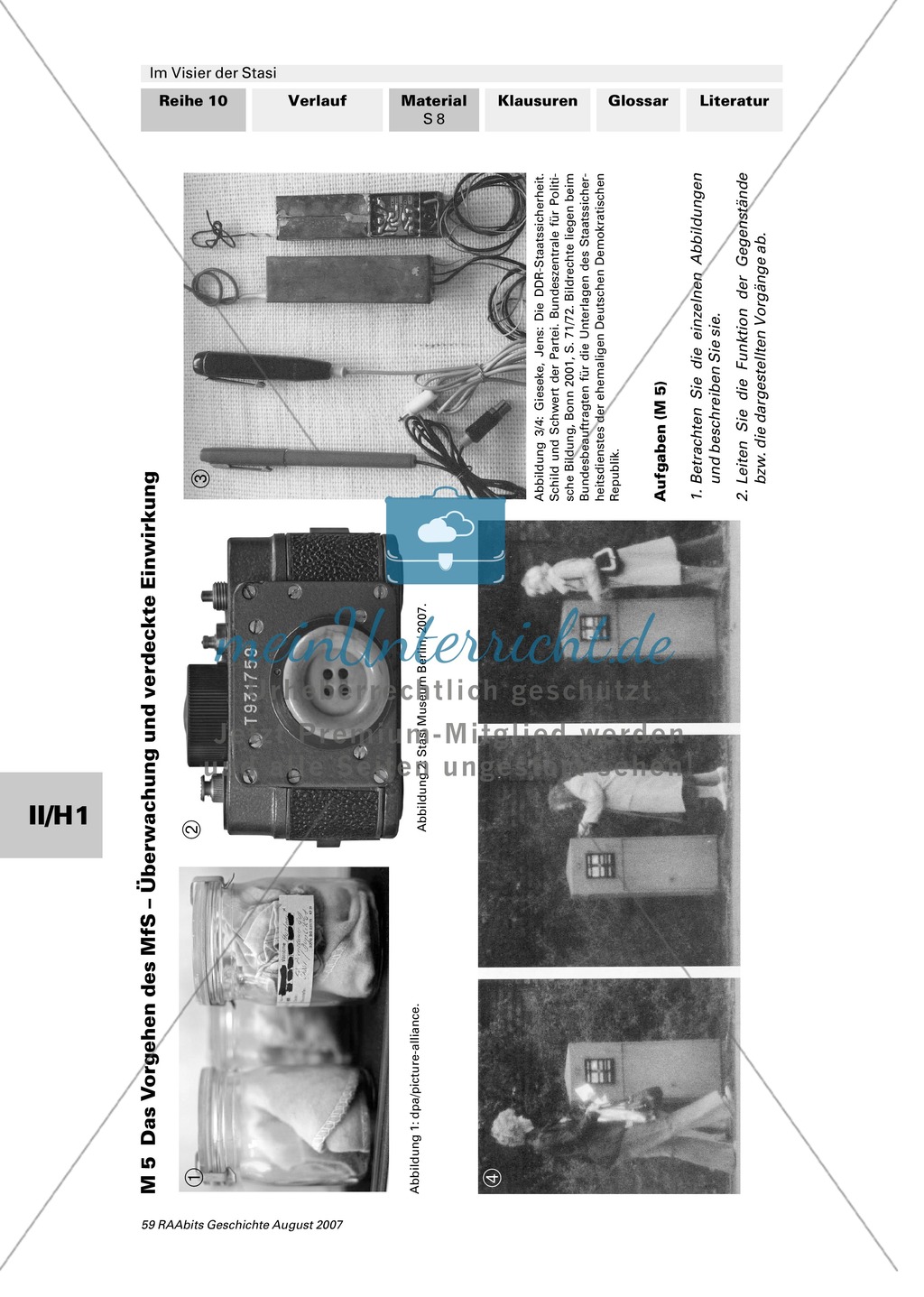 Die Stasi - Machtinstrument totalitärer Herrschaft: Oberstes Ziel Zersetzung - die Methode des MfS Preview 2