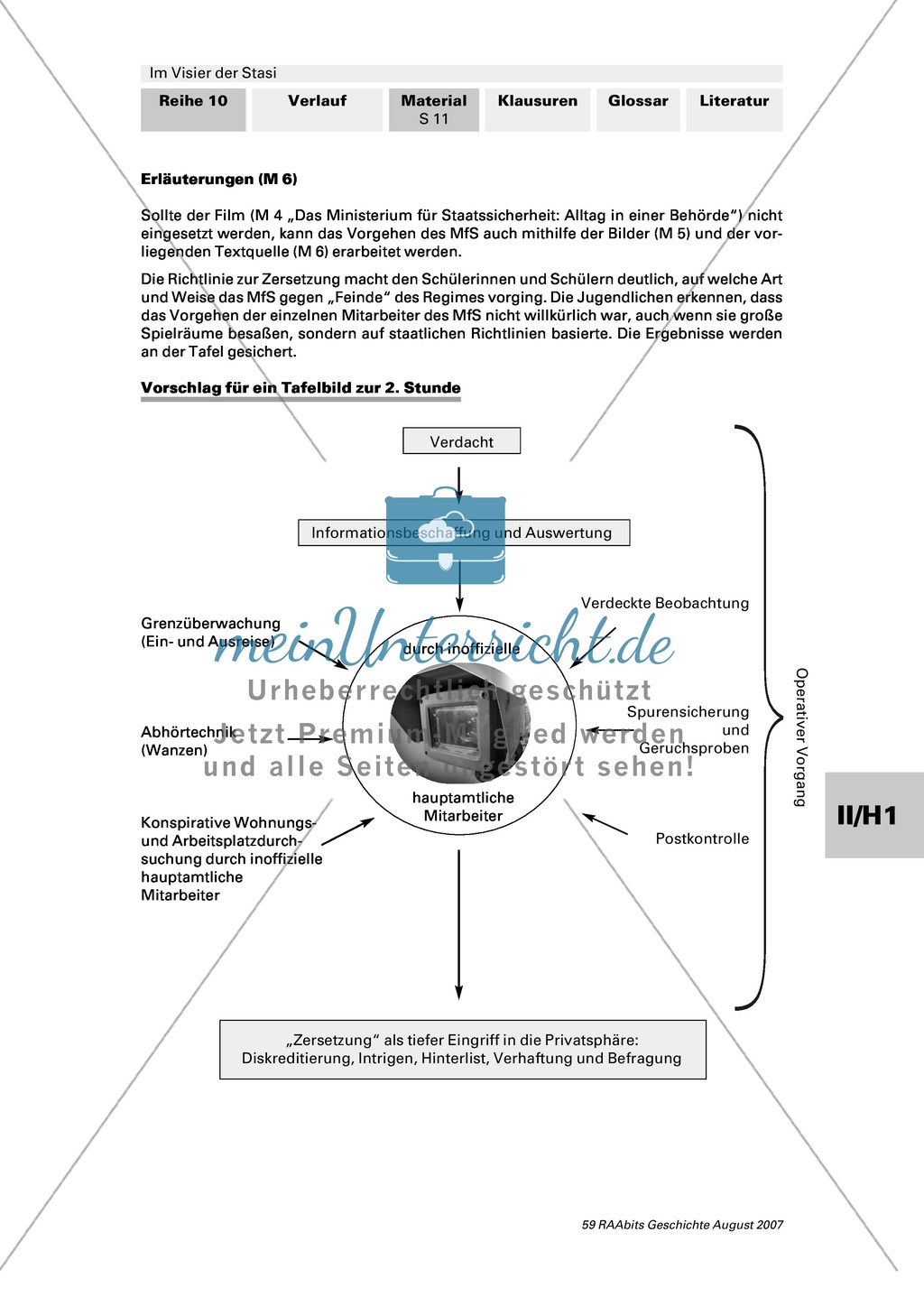 Die Stasi - Machtinstrument totalitärer Herrschaft: Oberstes Ziel Zersetzung - die Methode des MfS Preview 5