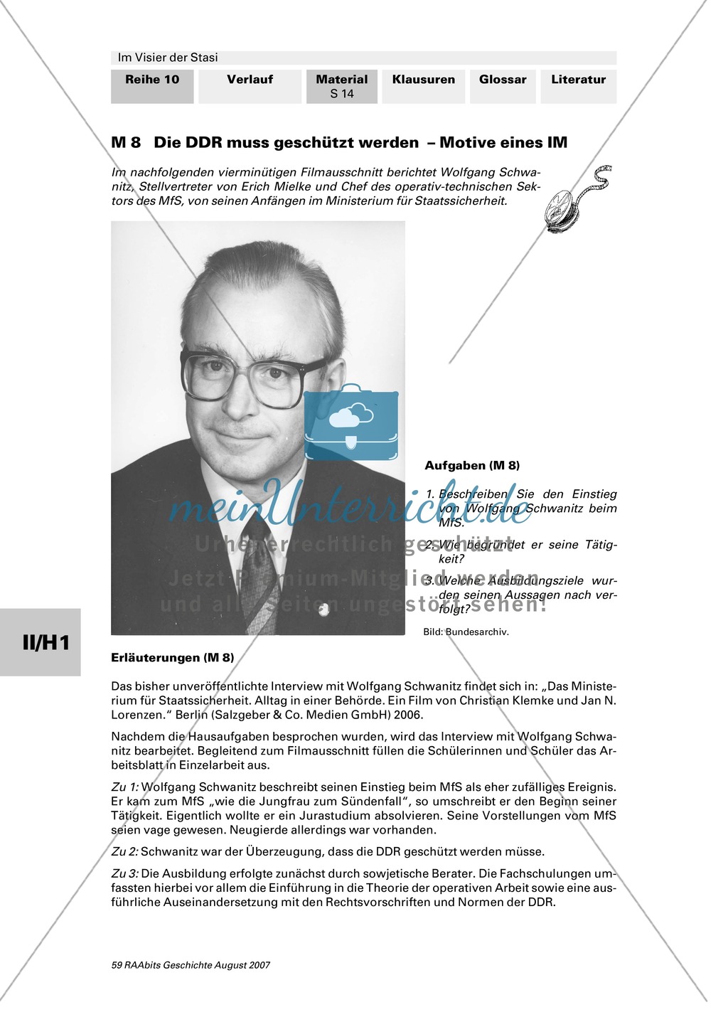 Die Stasi - Machtinstrument totalitärer Herrschaft: Die Mitarbeiter des MfS Preview 3