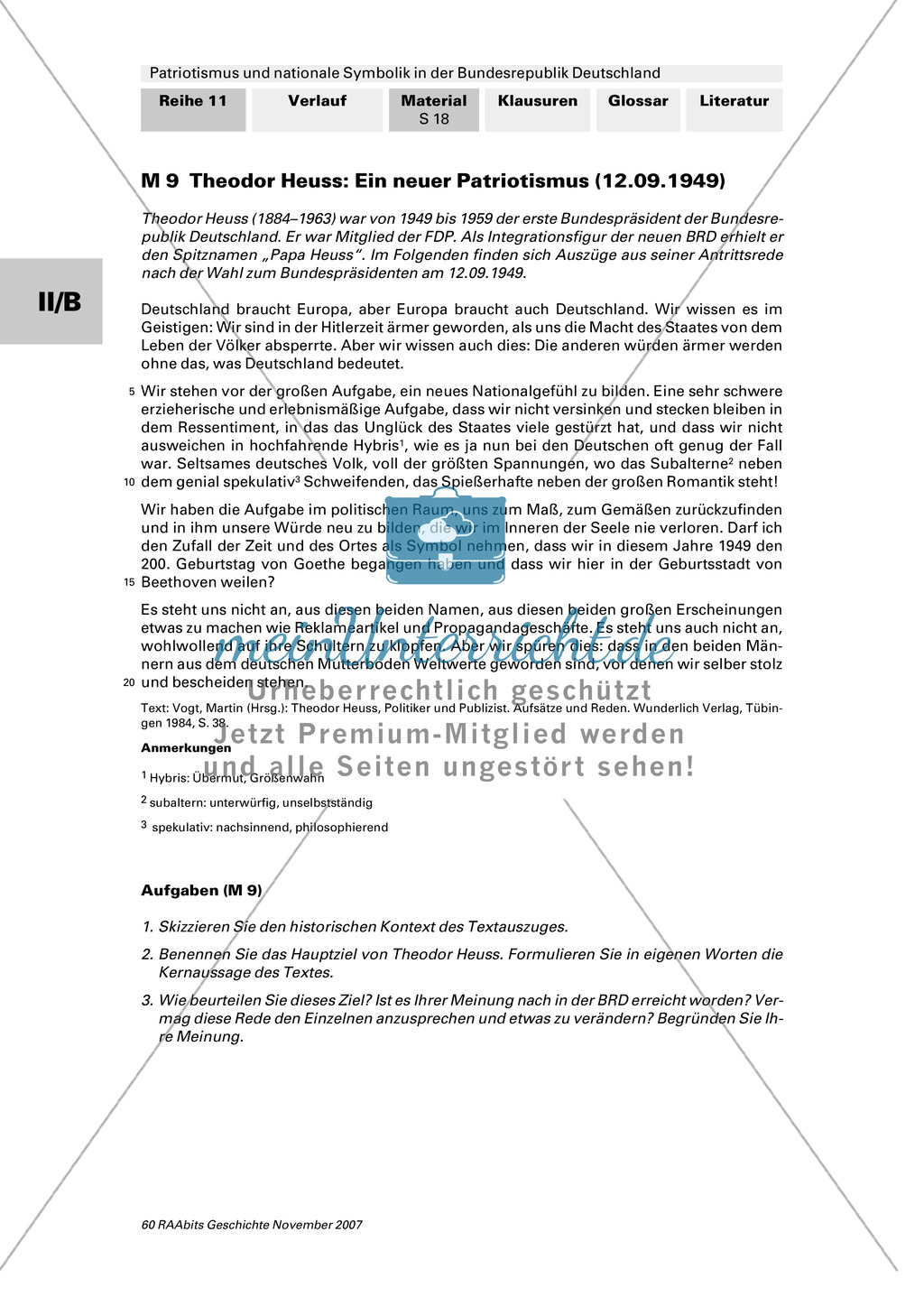 Patriotismus und nationale Symbolik in der Bundesrepublik Deutschland: Stationen bundesdeutschen Selbstbewusstseins am Beispiel Heuss, Mende und Kohl Preview 3