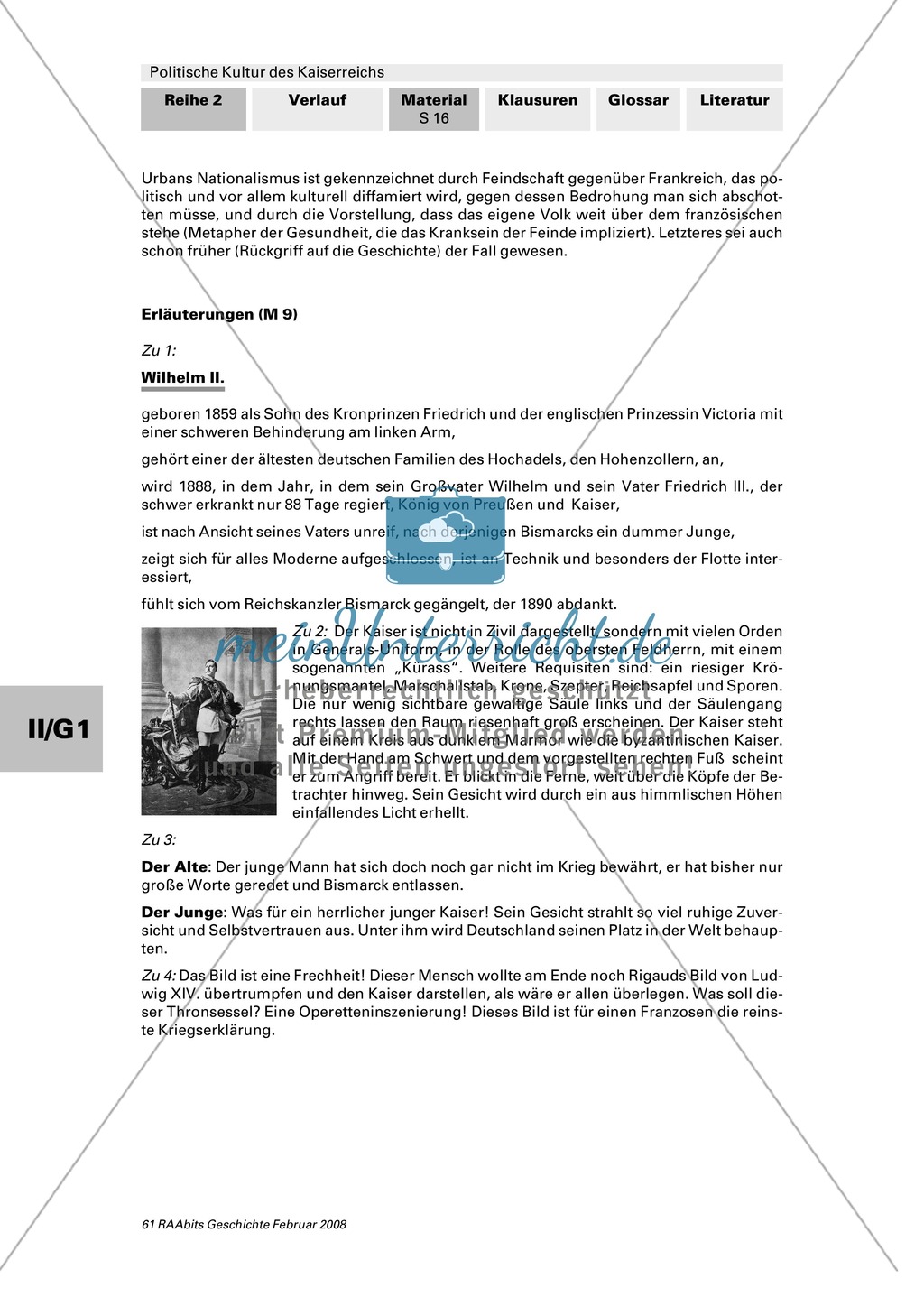 Politische Kultur des Kaiserreichs: Die Gesellschaft im Kaiserreich Preview 2