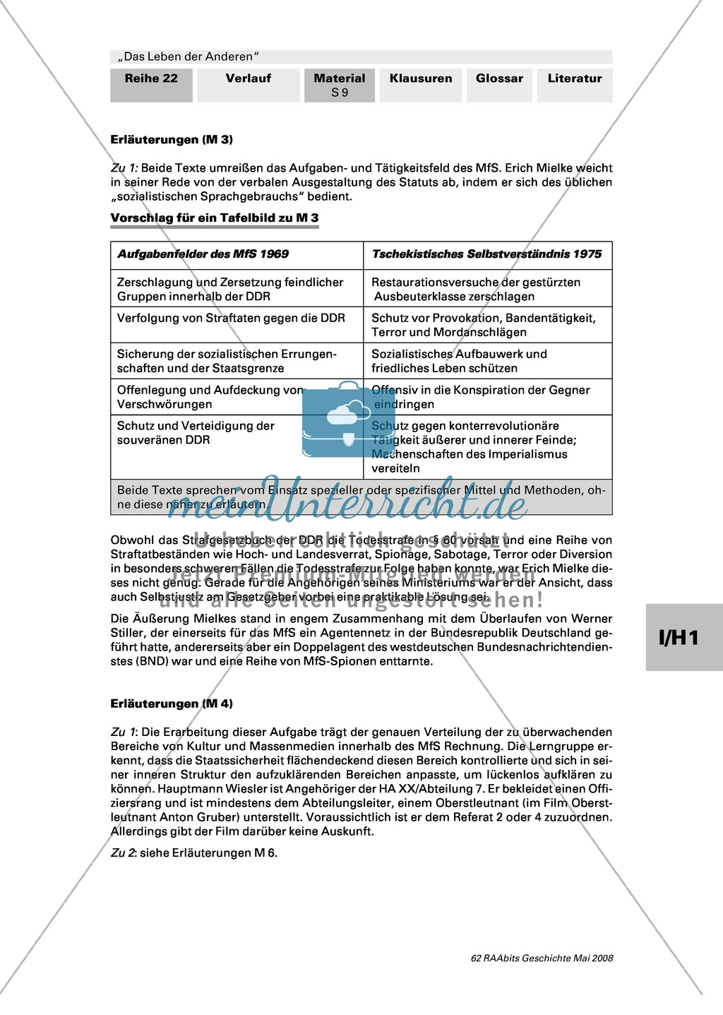 Anspruch und Wirklichkeit des Ministeriums für Staatssicherheit der DDR: Arbeitsmaterial mit Erläuterungen Preview 6
