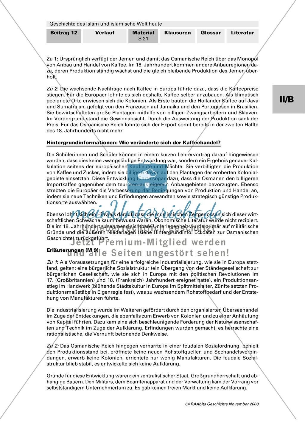 Geschichte des Islam und islamische Welt heute: Kinderlied über Türken aus europäischer Sicht + der Zusammenhang von Kaffeeproduktion und Osmanischem Reich + Entwicklung des Osmanischen Reiches Preview 4
