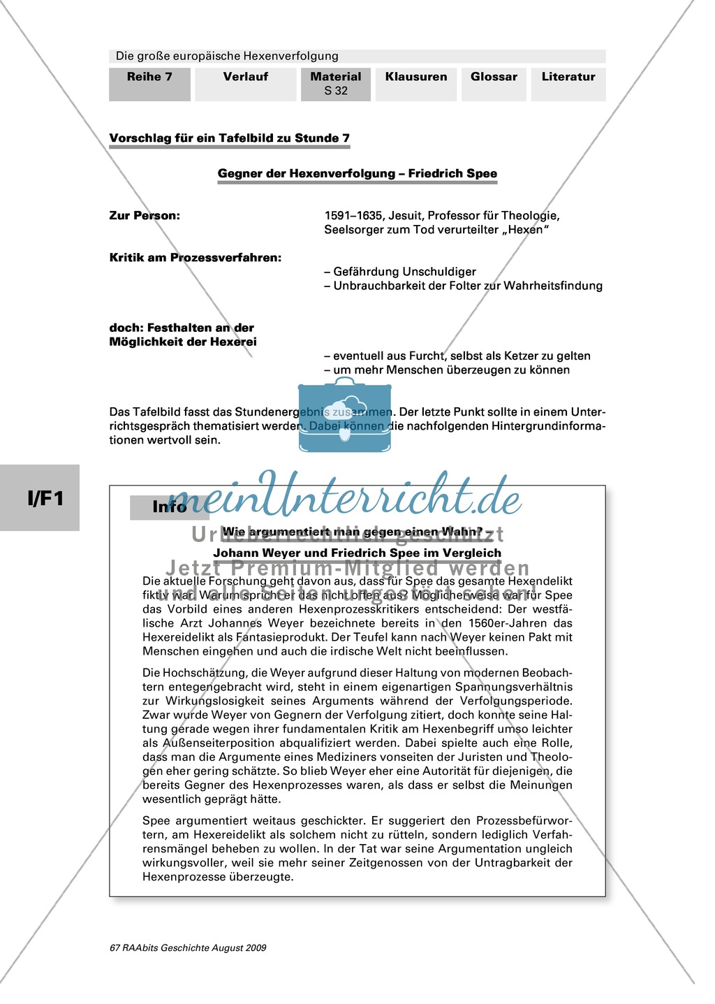 Die große europäische Hexenverfolgung: Friedrich Spee: Gegner der Hexenprozesse + Die Abschaffung der Folter durch Markgraf Karl Friedrich von Baden + Die größten Hexenverfolgungen in Europa in Zahlen Preview 3