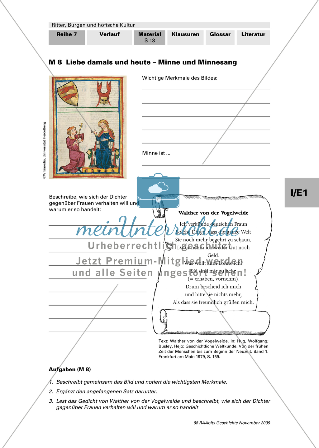 Ritter, Burgen und höfische Kultur: Leben der Ritter bei Hofe Preview 4