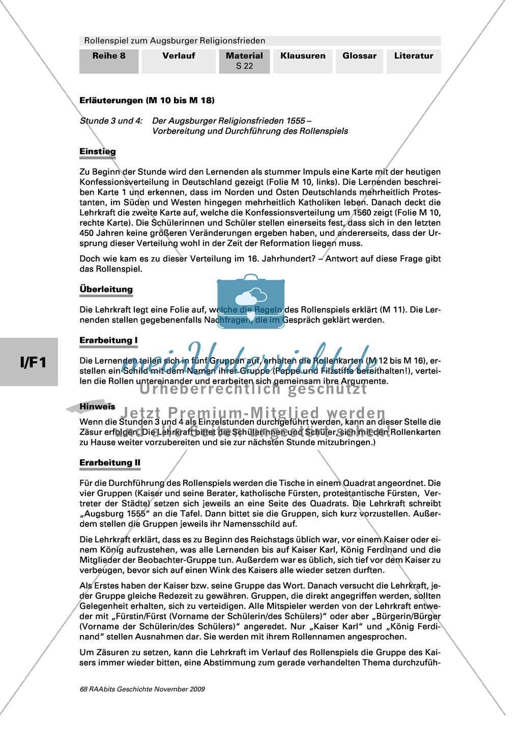 Konfessionen in Deutschland: früher und heute. Arbeitsmaterial mit Erläuterungen Preview 2