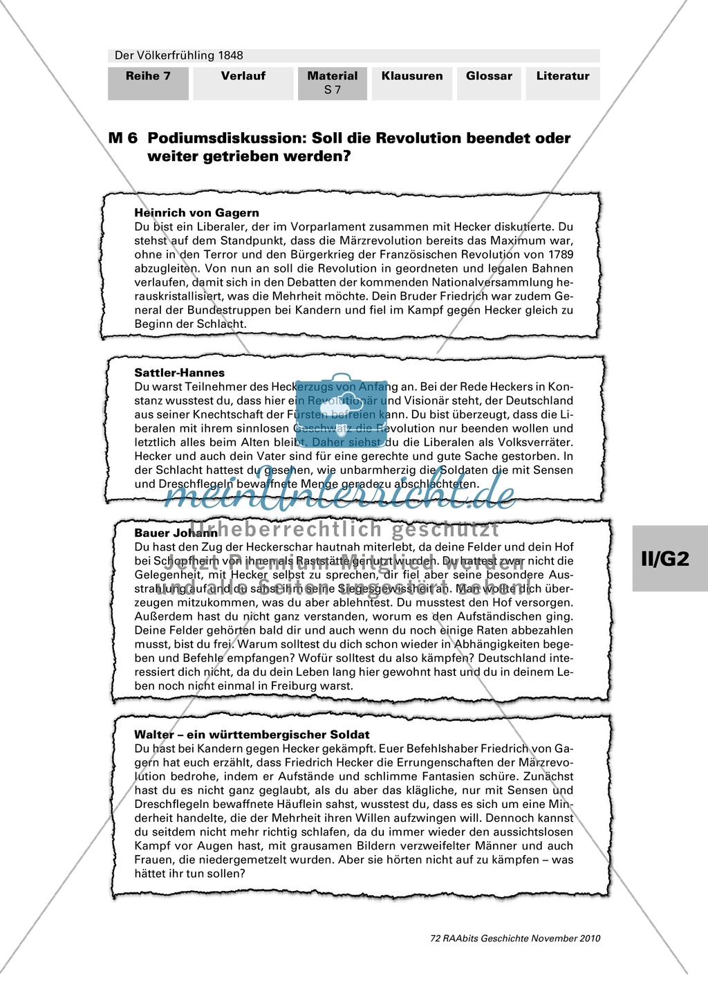 Der Völkerfrühling 1848: Geschlossenheit bei den Revolutioniären? Märzrevolution und Heckerzug + Podiumsdiskussion Preview 4