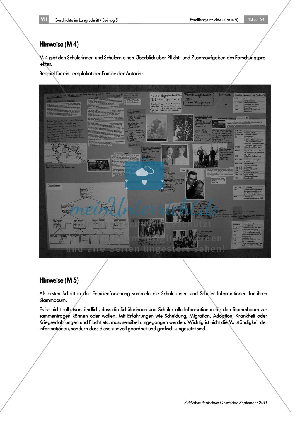 Familiengeschichte: Meine Familiengeschichte - ein Forschungsprojekt Preview 3
