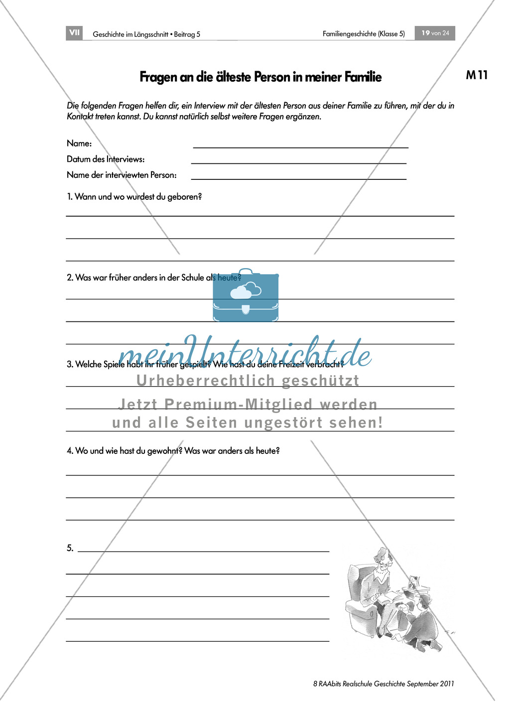 Familiengeschichte: Meine Familiengeschichte - ein Forschungsprojekt Preview 9