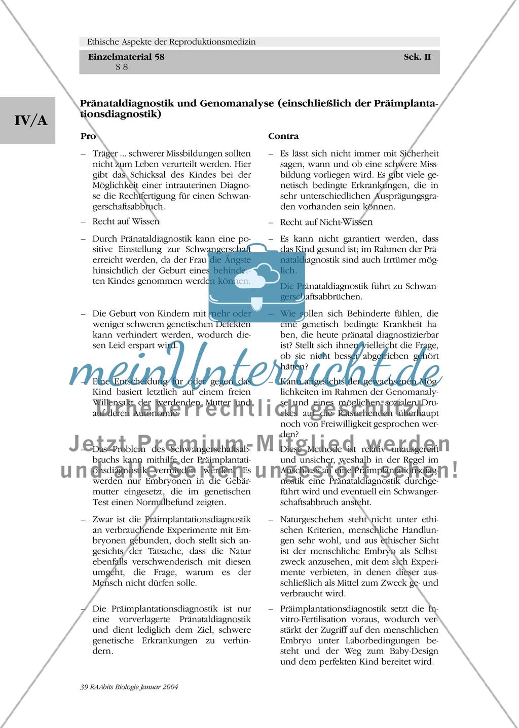 Argumente und Gegenargumente Preview 2