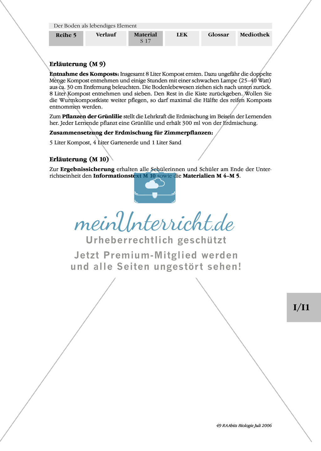 Überblick Boden: Aufbau, Stoffkreislauf, Humus Preview 2