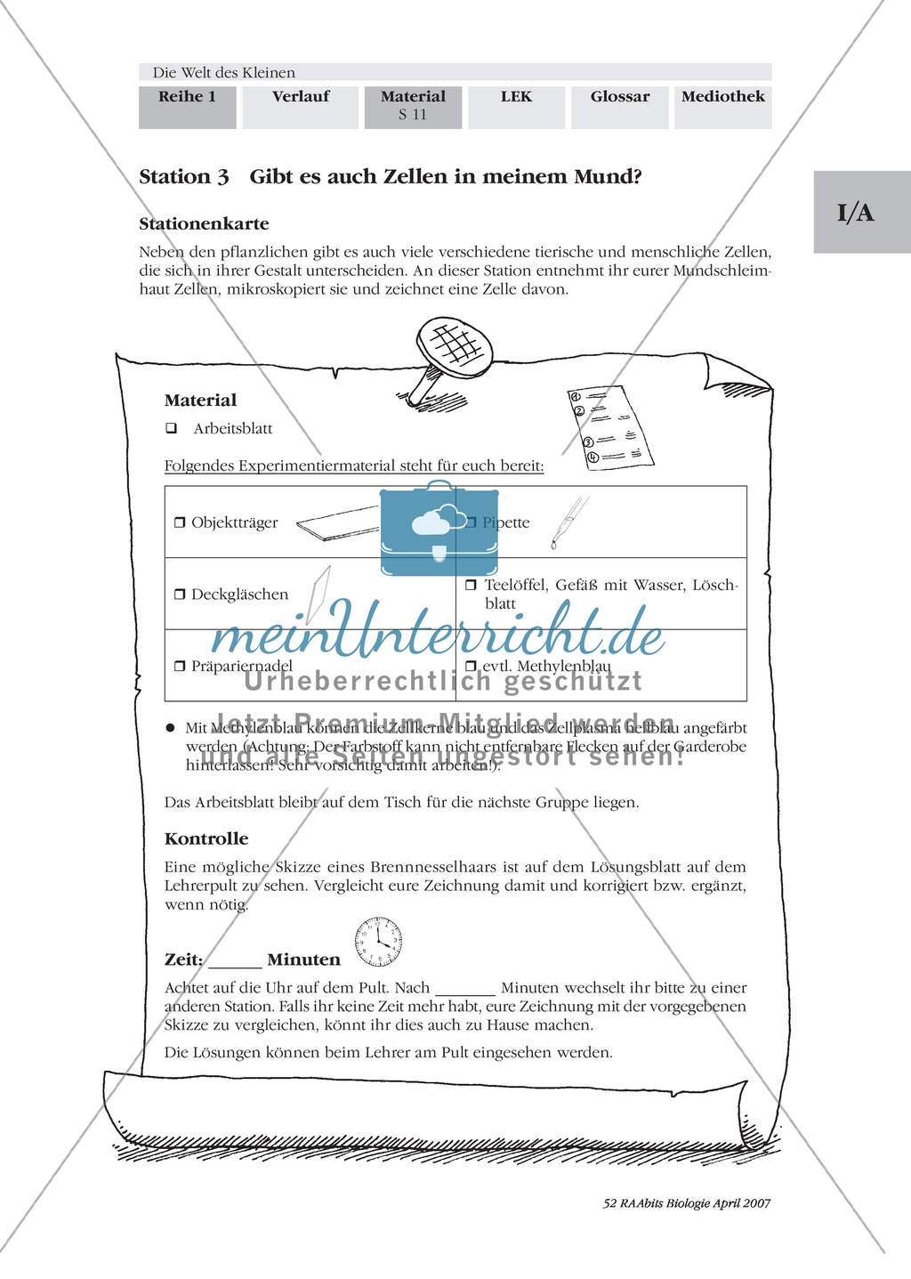 Stationenlernen Mikroskopie: Preview 10