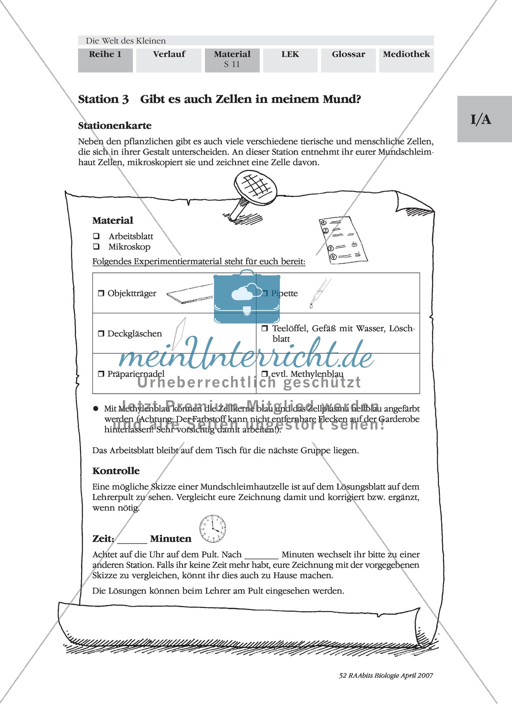 Stationenlernen Mikroskopie: Preview 8