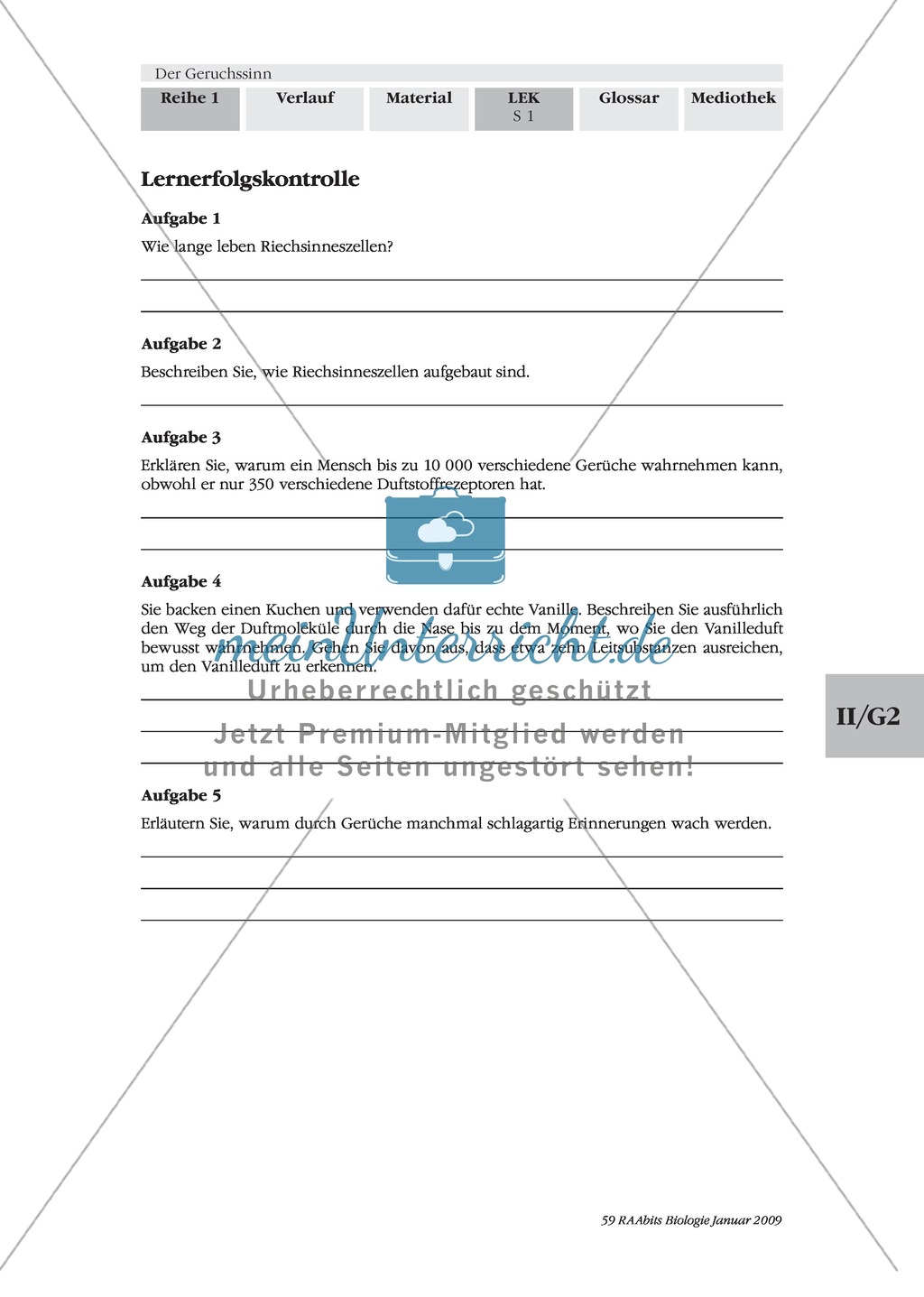 Geruchssinn: LEK Preview 1