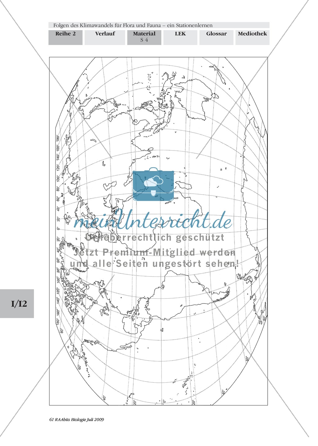 Stationenlernen: Klimawandel und Folgen für Flora und Fauna Preview 3