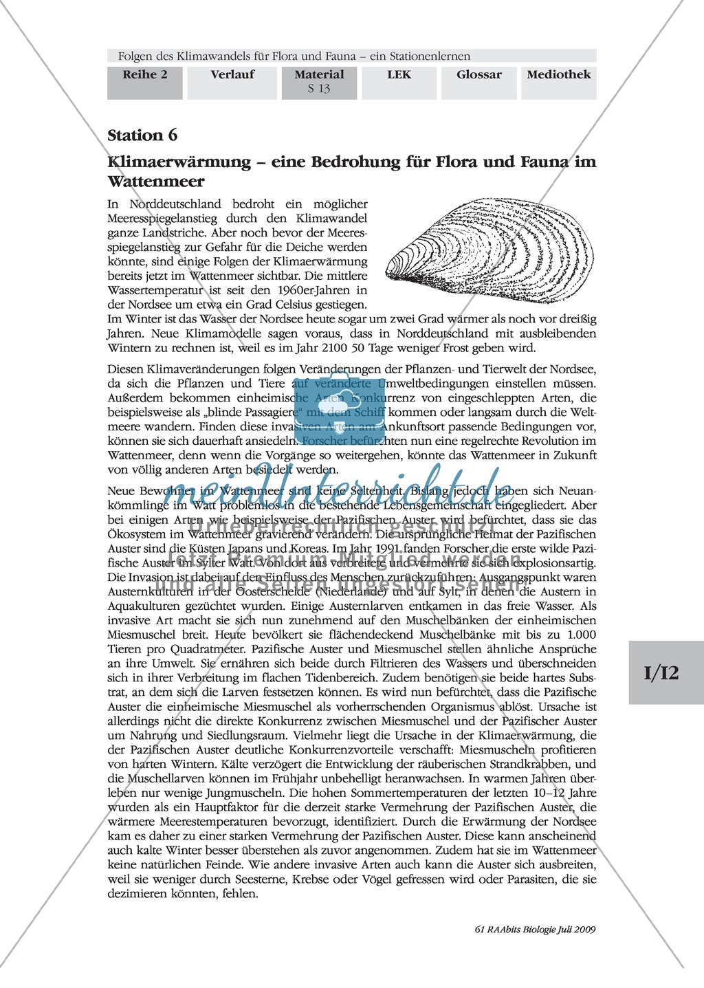 Klimawandel: Wattenmeer - Flora und Fauna Preview 5