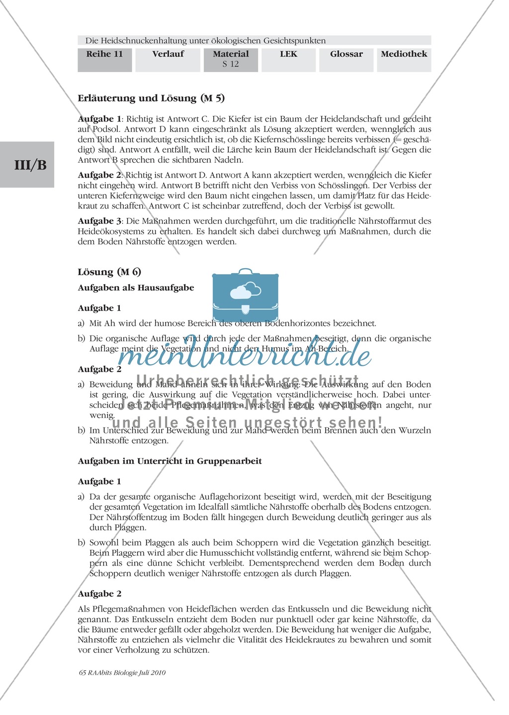 Das Ökosystem Heide und die Rolle der Heidschnucken bei der Beweidung Preview 5