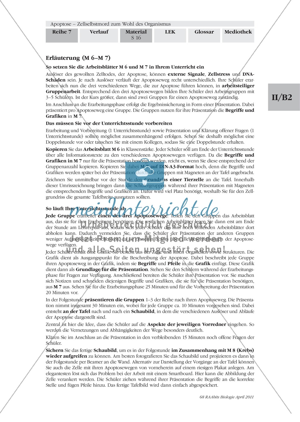 Definition, Wege und Auslöser der Apoptose: Texte, Abbildungen Preview 5