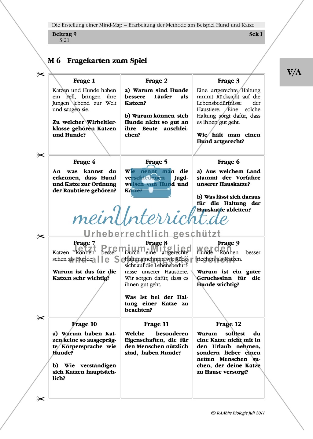Textinhalte über MindMaps lernen Spiel zur Wissensüberprüfung über