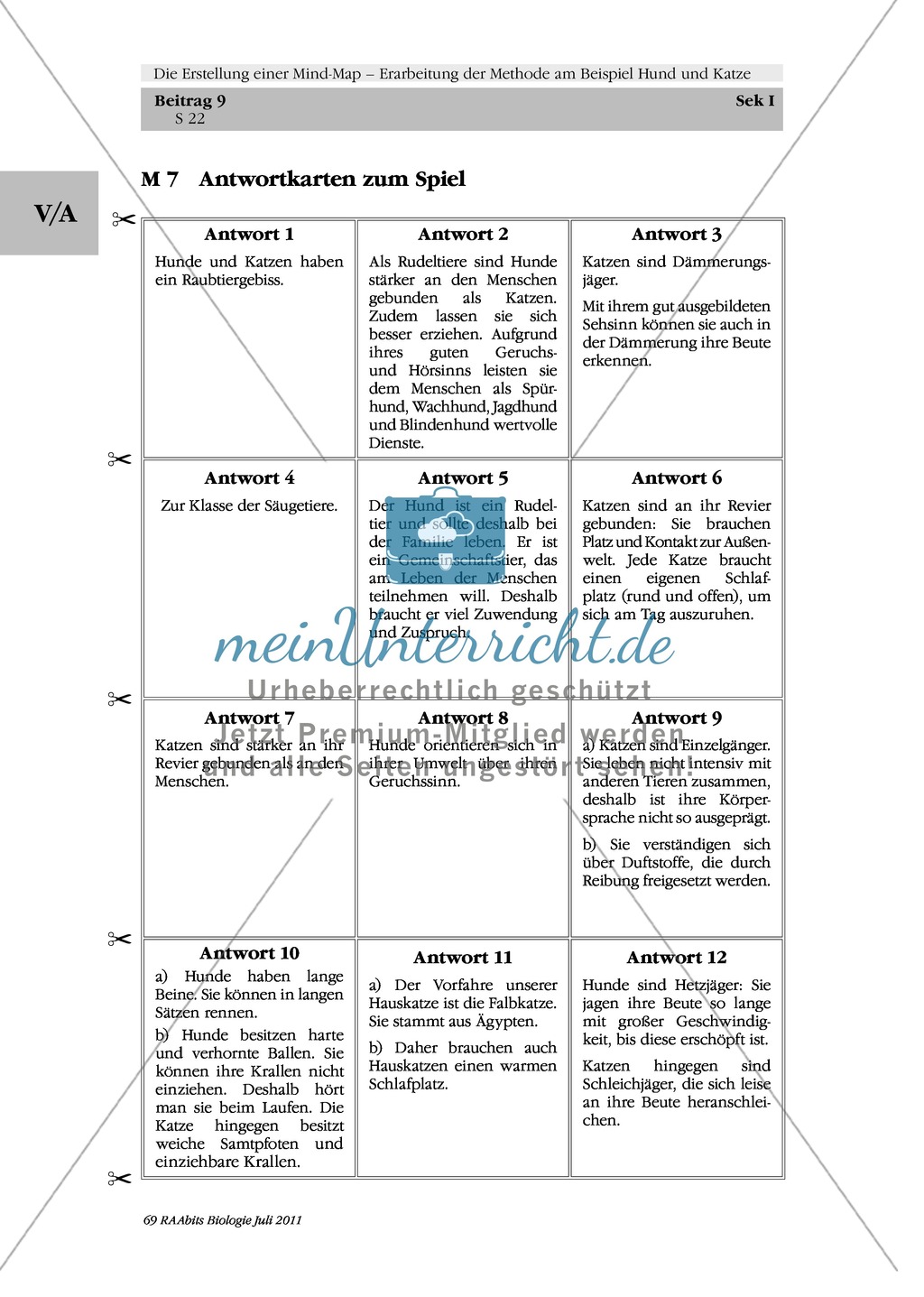 Textinhalte über MindMaps lernen Spiel zur Wissensüberprüfung über