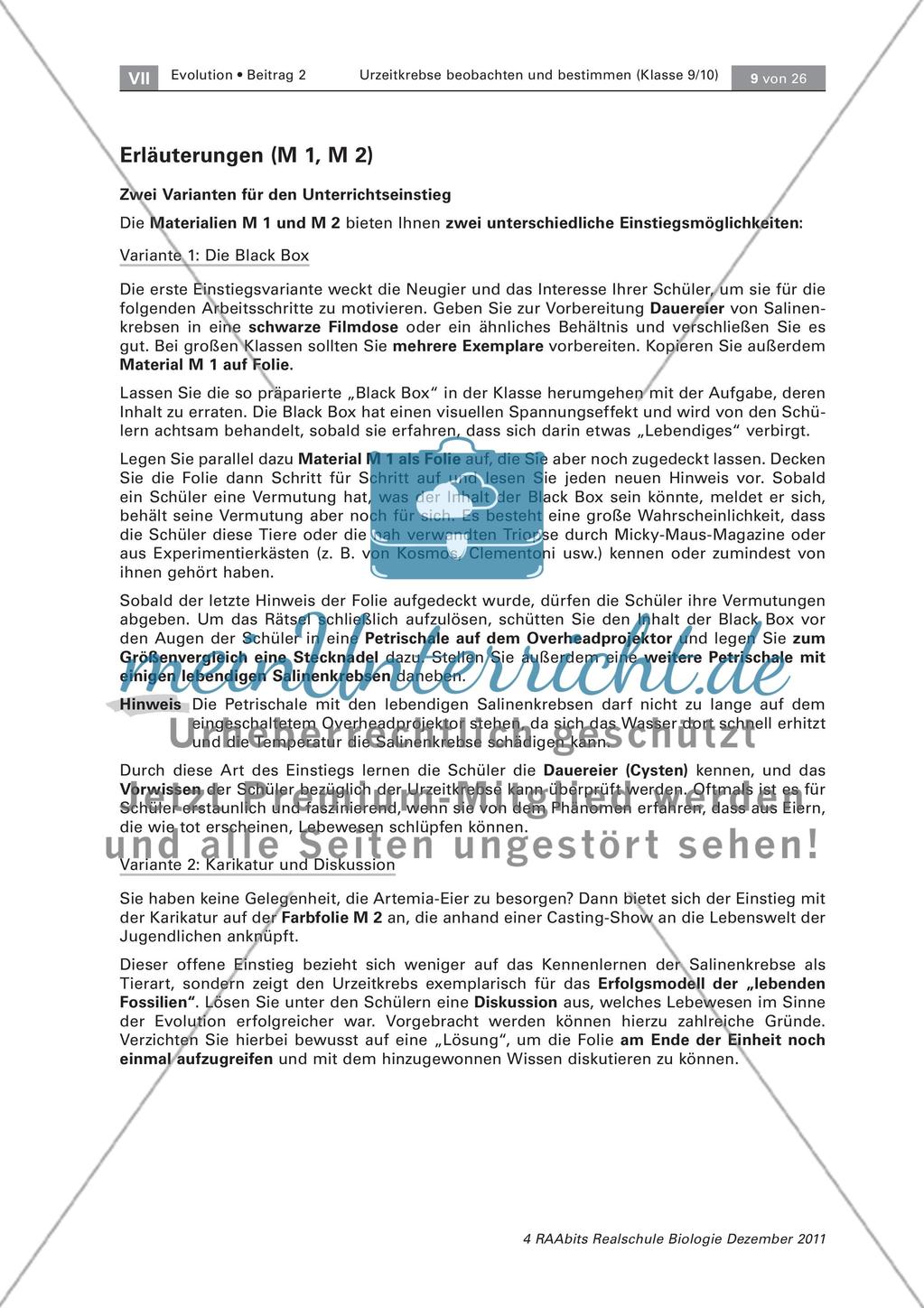 Die Urzeitkrebse kennenlernen Preview 3