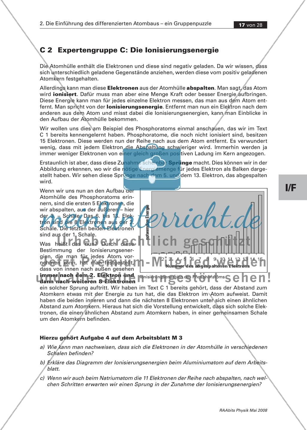 Expertengruppe C: Die Atomhülle Preview 4