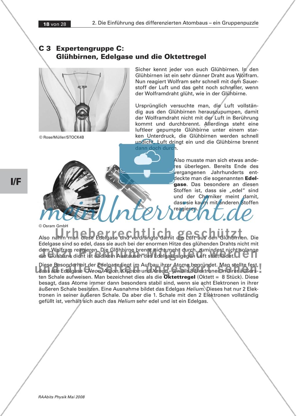 Expertengruppe C: Die Atomhülle Preview 5