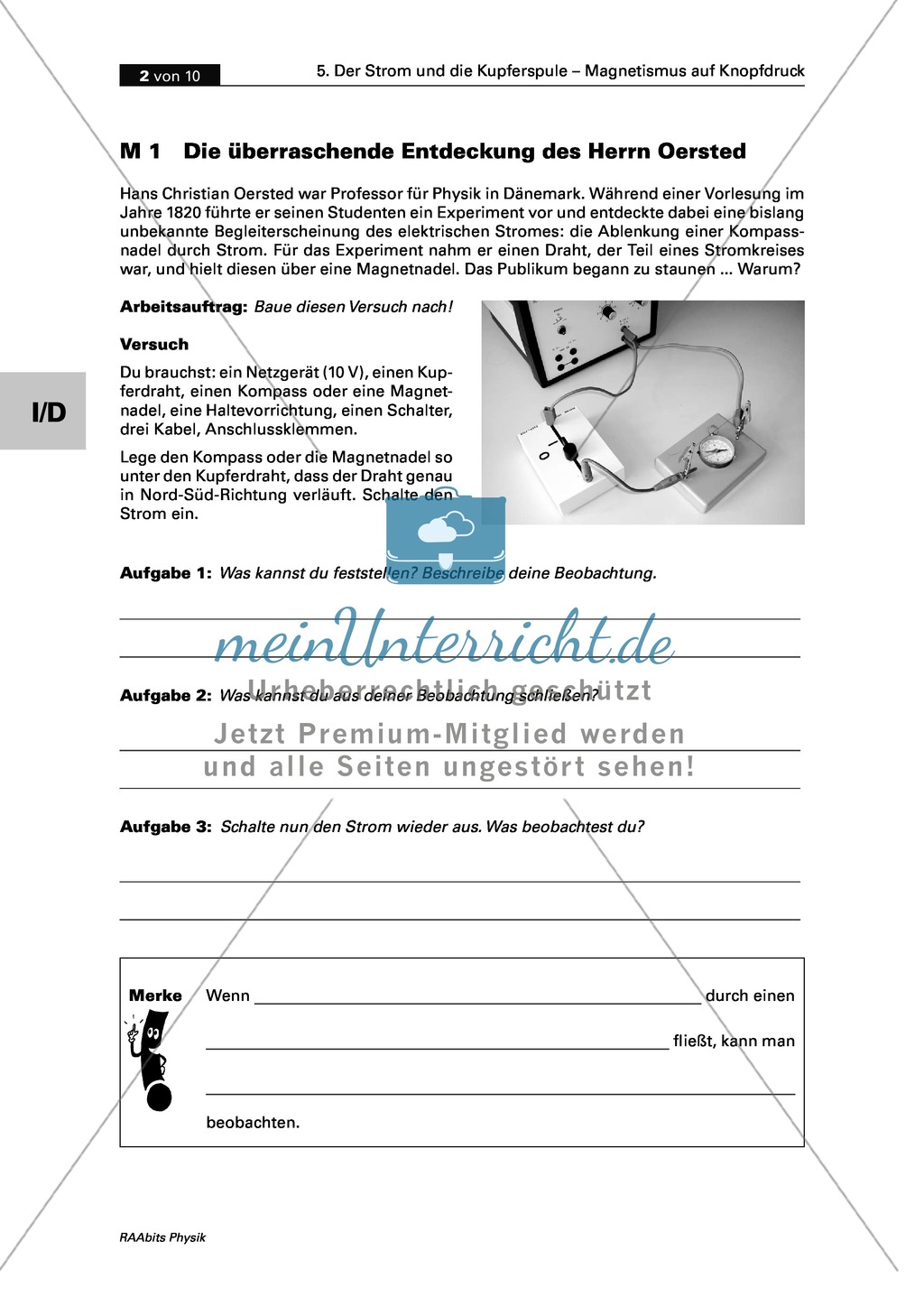 Der Strom und die Kupferspule Preview 1