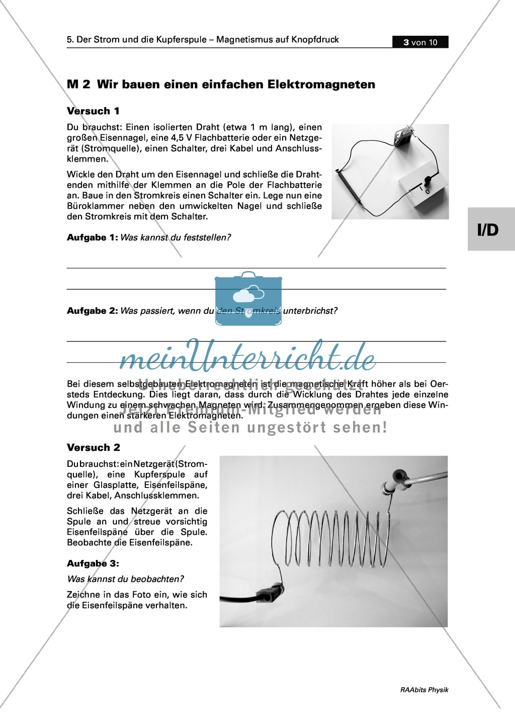Der Strom und die Kupferspule Preview 2