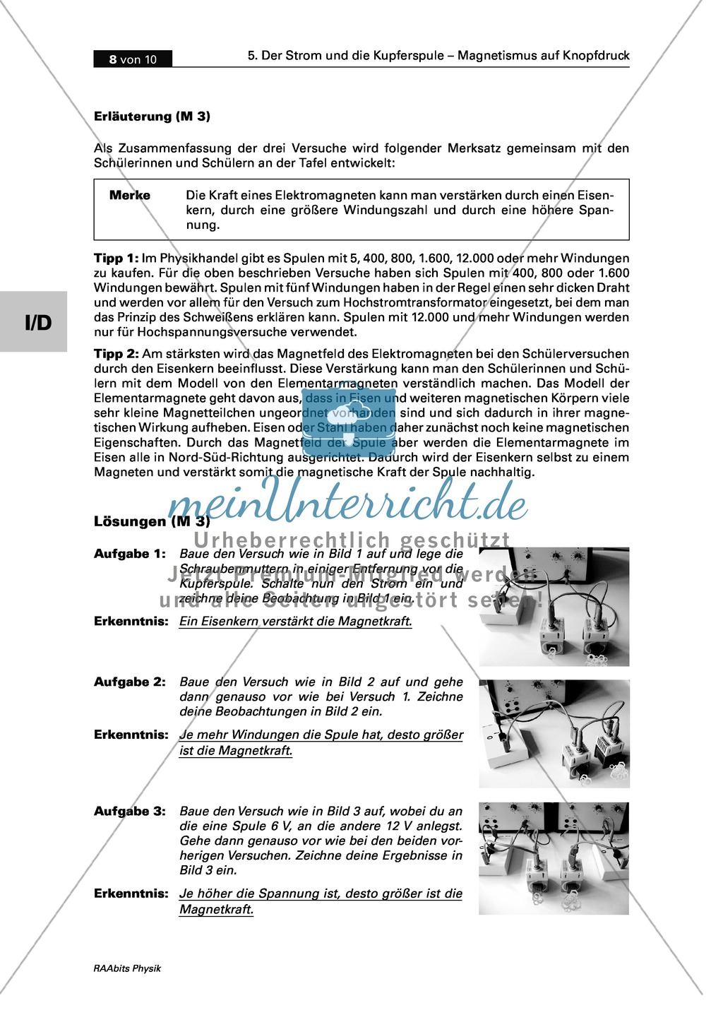 Der Strom und die Kupferspule Preview 7