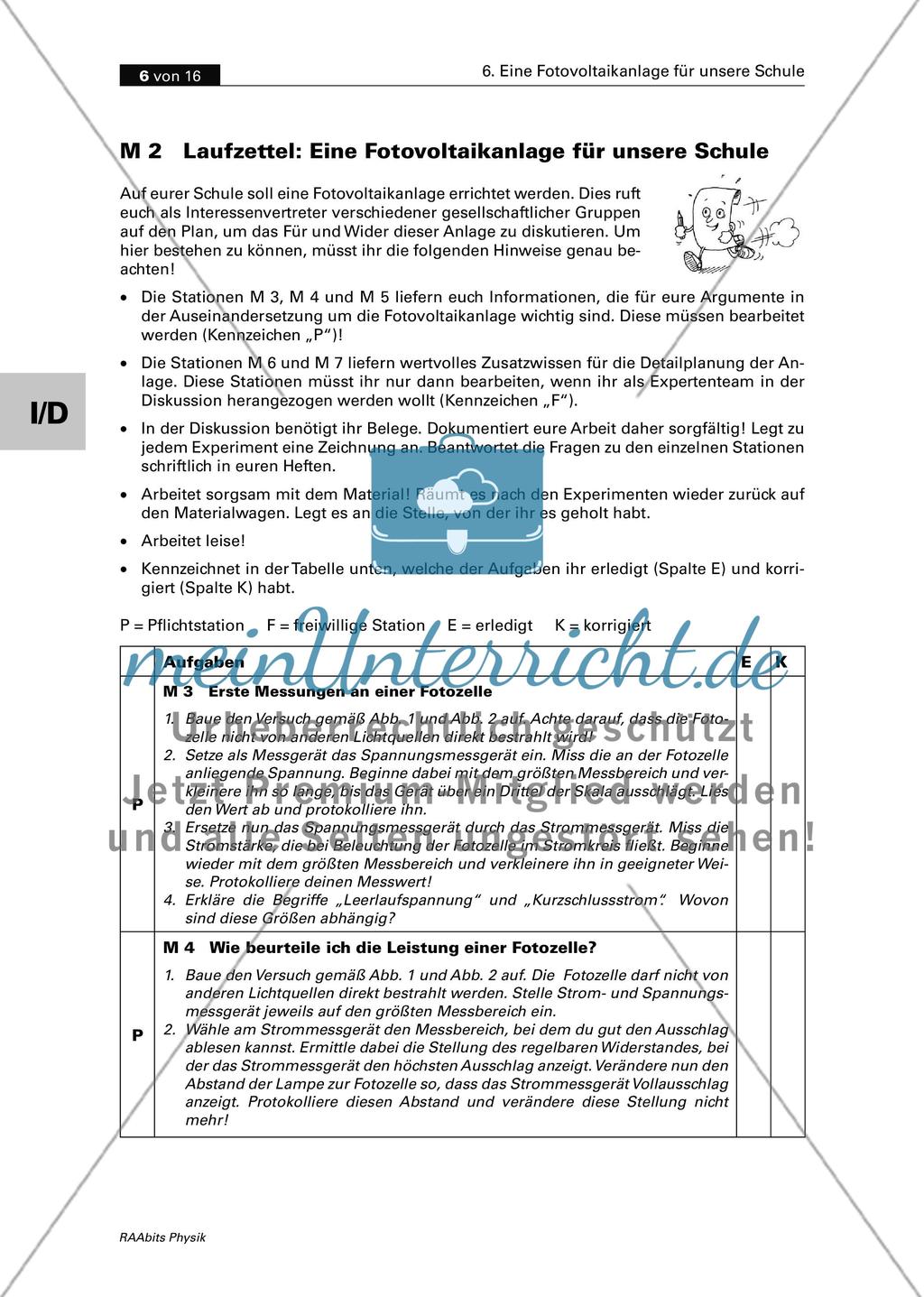 Eine Fotovoltaikanlage für unsere Schule Preview 1