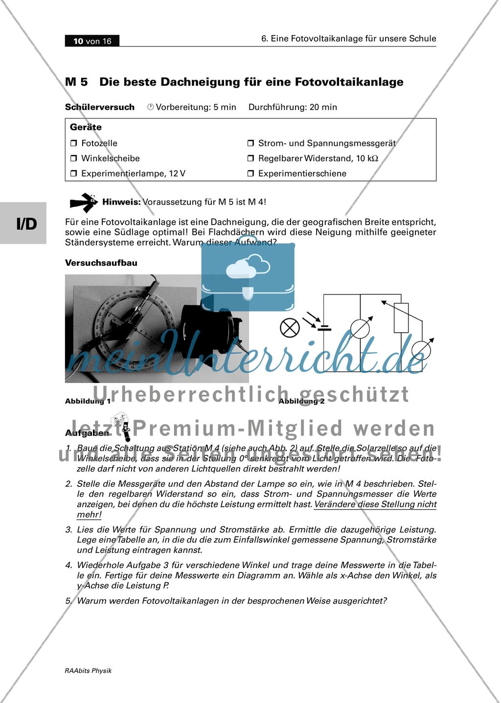 Eine Fotovoltaikanlage für unsere Schule Preview 5