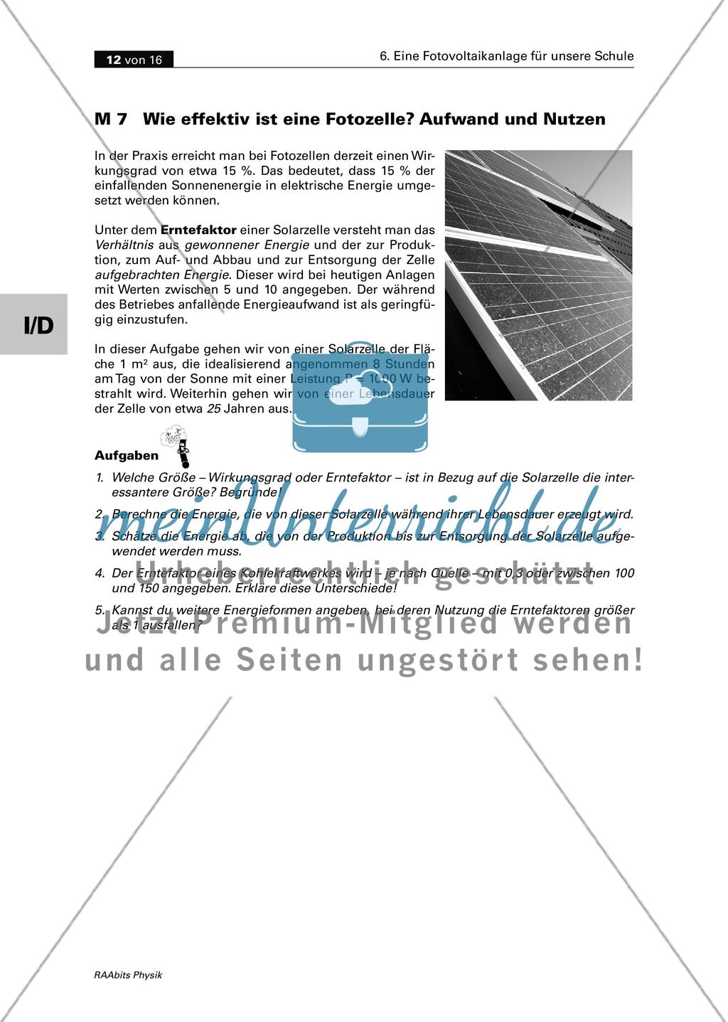 Eine Fotovoltaikanlage für unsere Schule Preview 7