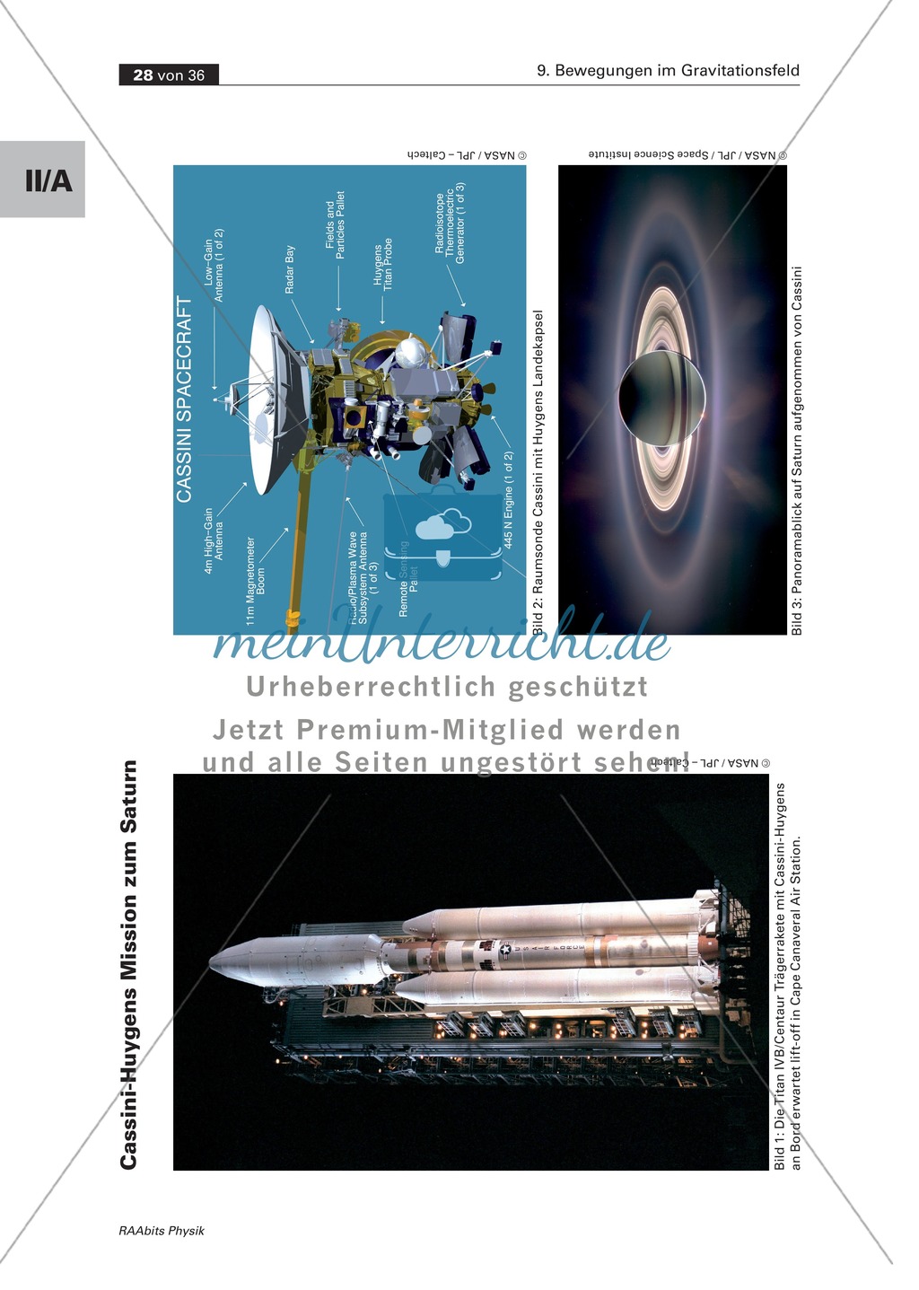 Bewegungen im Gravitationsfeld: Die Hohmann-Übergangsbahn - Geostationäre Umlaufbahn Preview 7