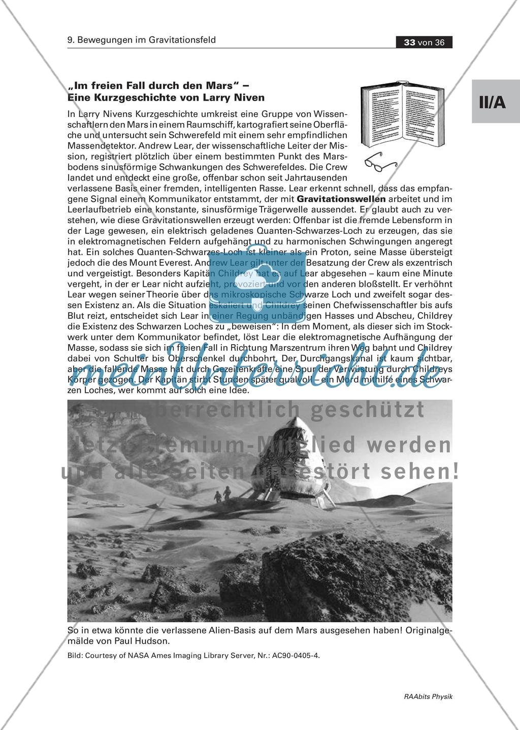 Der Schwarzschildradius – Einstieg in die Welt der Schwarzen Löcher Preview 5