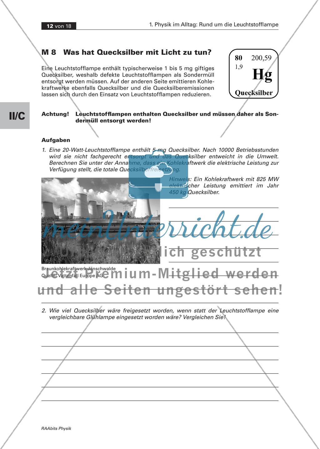 Was hat Quecksilber mit Licht zu tun? Preview 1