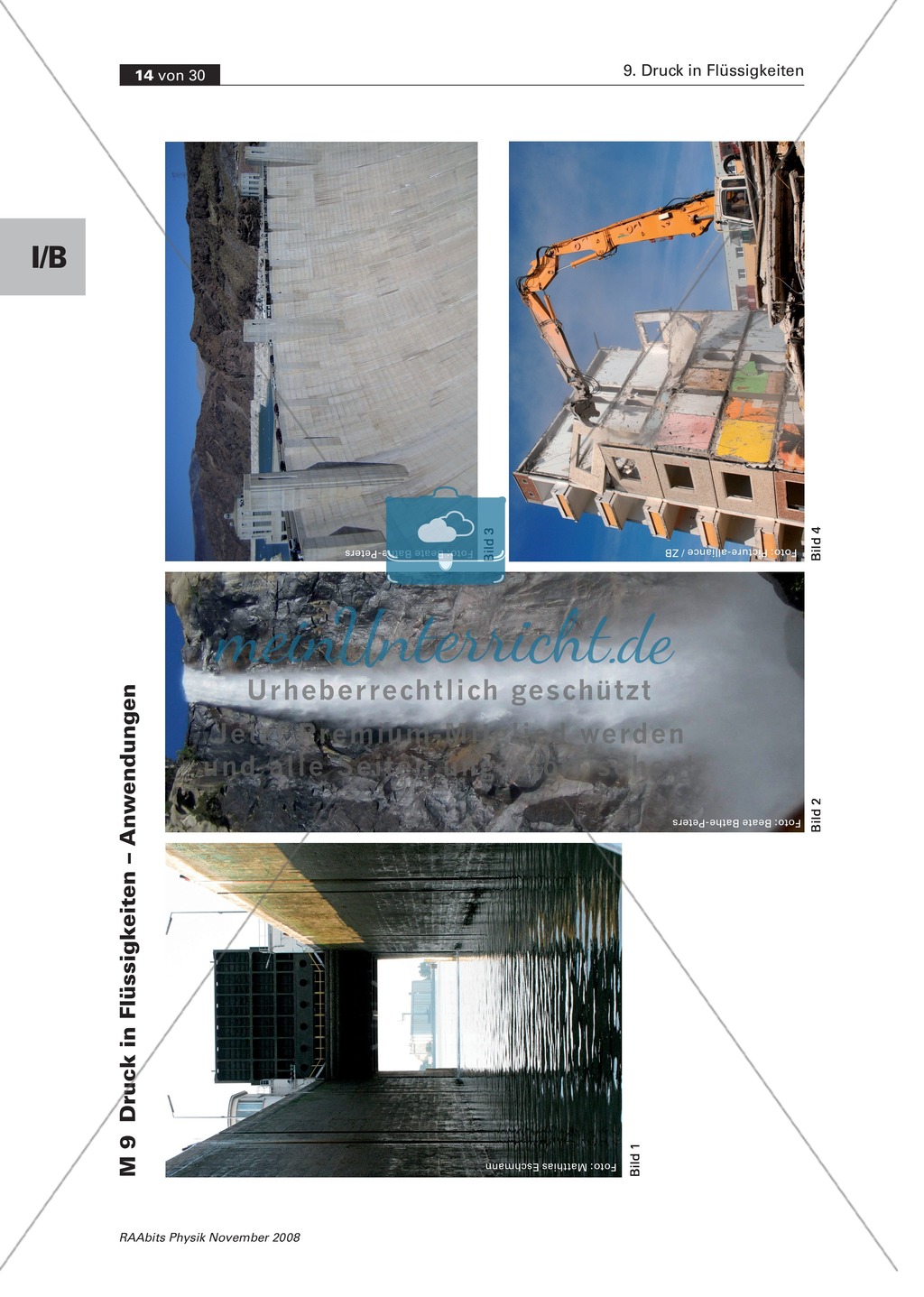 Druck in Flüssigkeiten: Anwendungsbereiche in der Hydrostatik - Saugheber + kommunizierende Röhren + hydraulische Presse Preview 11