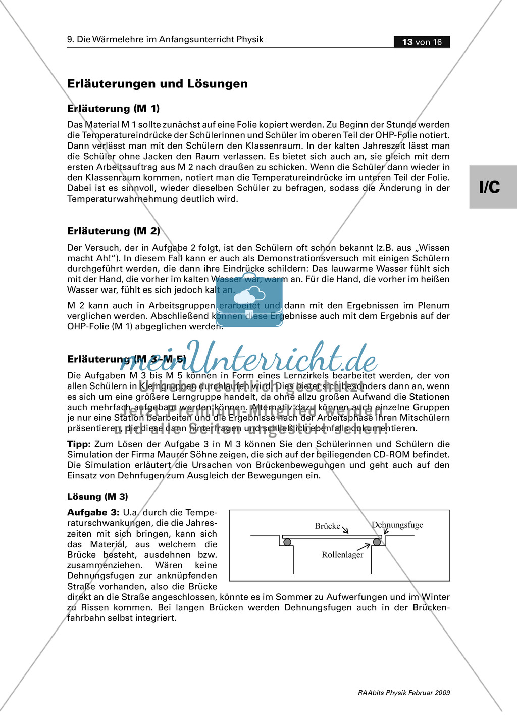 Die Wärmelehre: Temperaturempfinden Preview 3