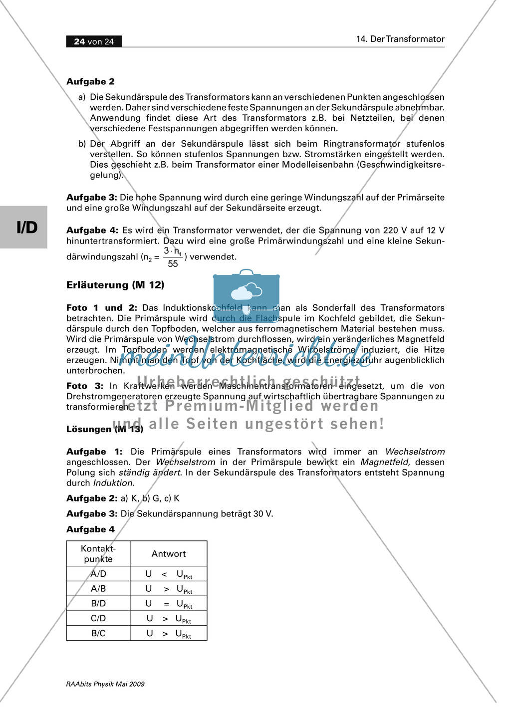 Den Transformator kennen lernen: Experimente mit selbst gebauten Spulen durchführen Preview 22