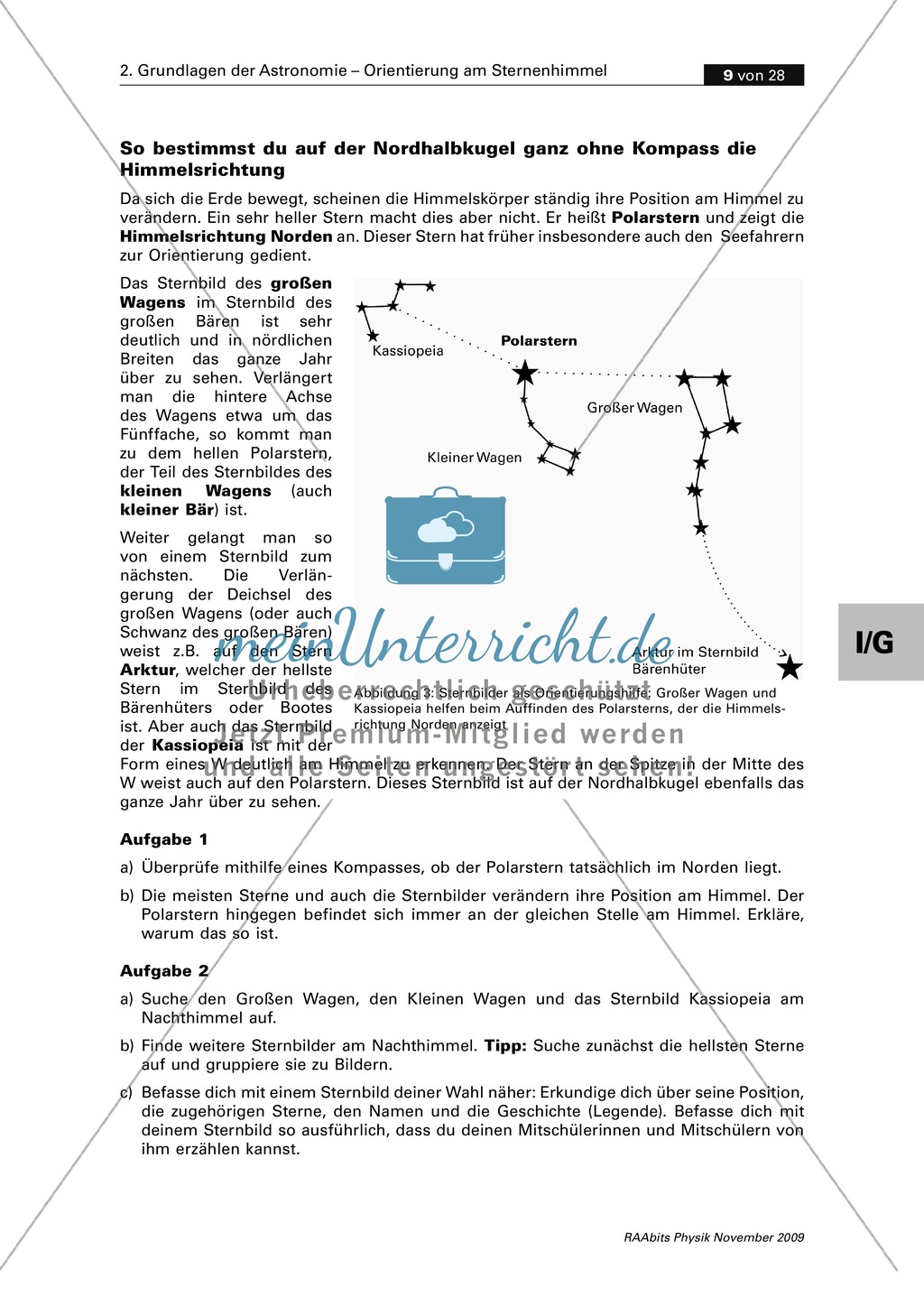 Orientierung am Sternenhimmel: Sternenbilder Preview 2