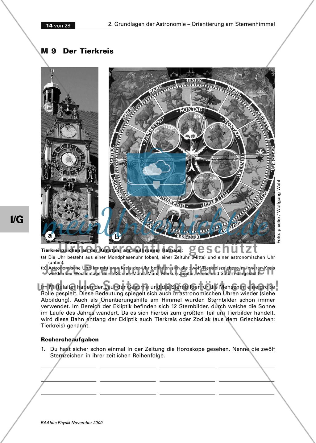 Der Tierkreis Preview 1