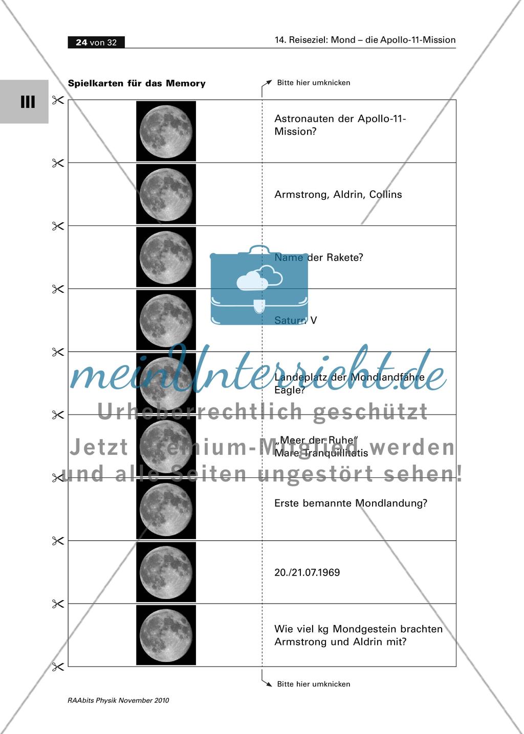 Mond-Memory / Anagramm: Erkennst du die folgenden Wörter? Preview 2