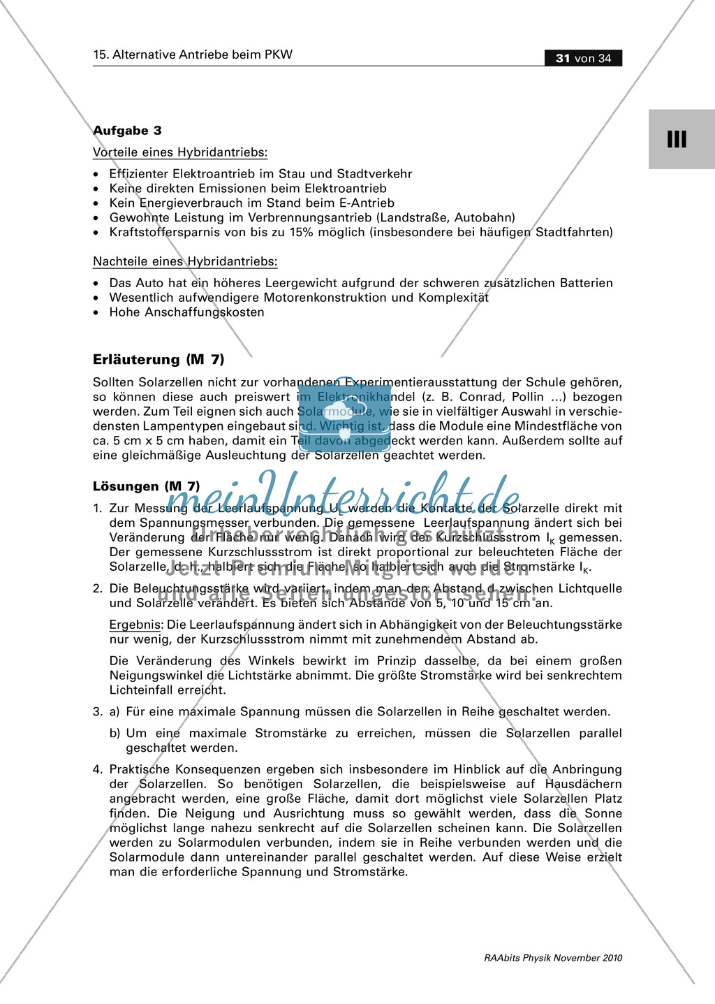 Alternative Antriebe beim PKW: Hybridfahrzeuge - Kombination von Elektromotor + Verbrennungsmotor Preview 5