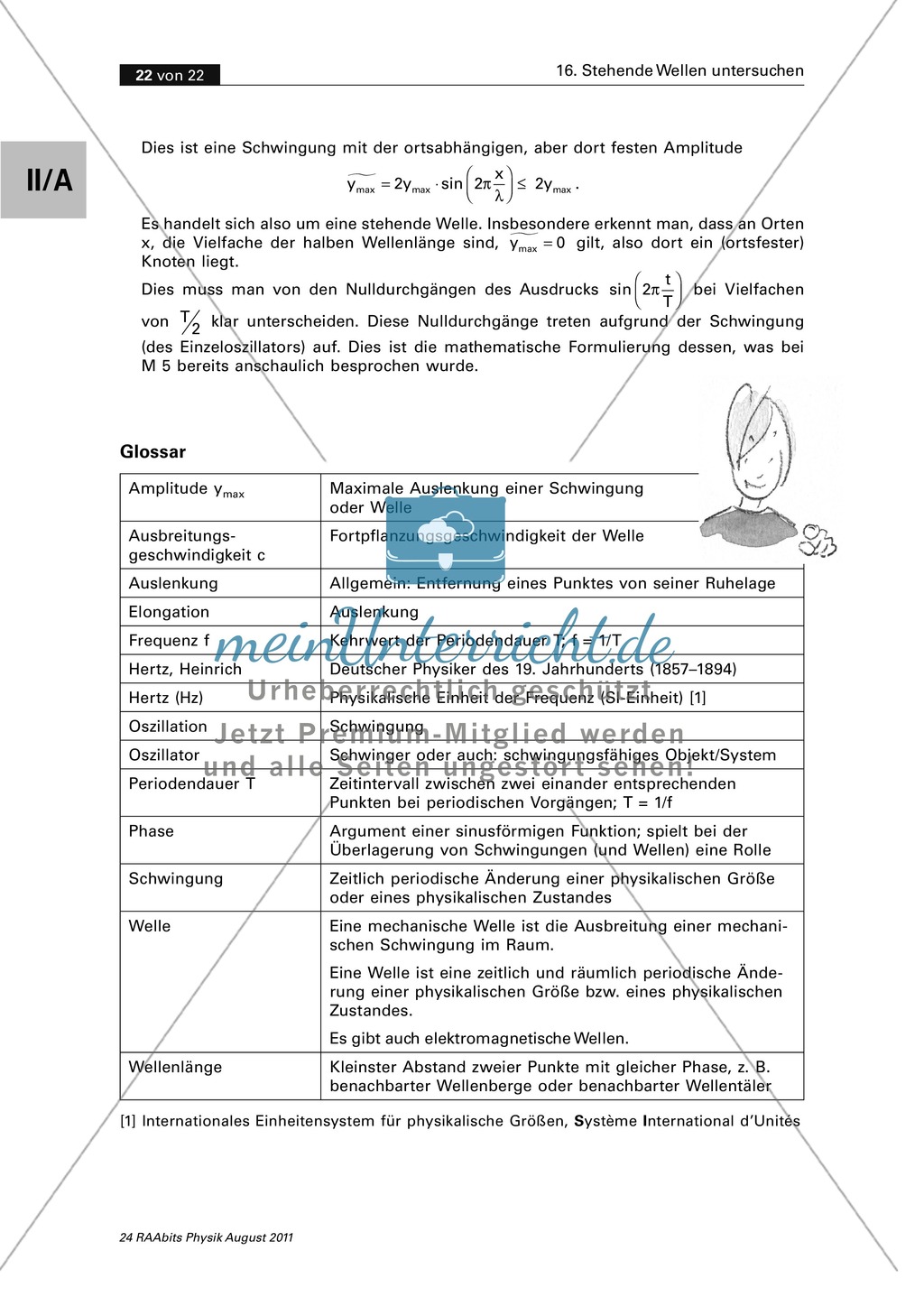 Stehende Wellen: Terminologie Preview 1